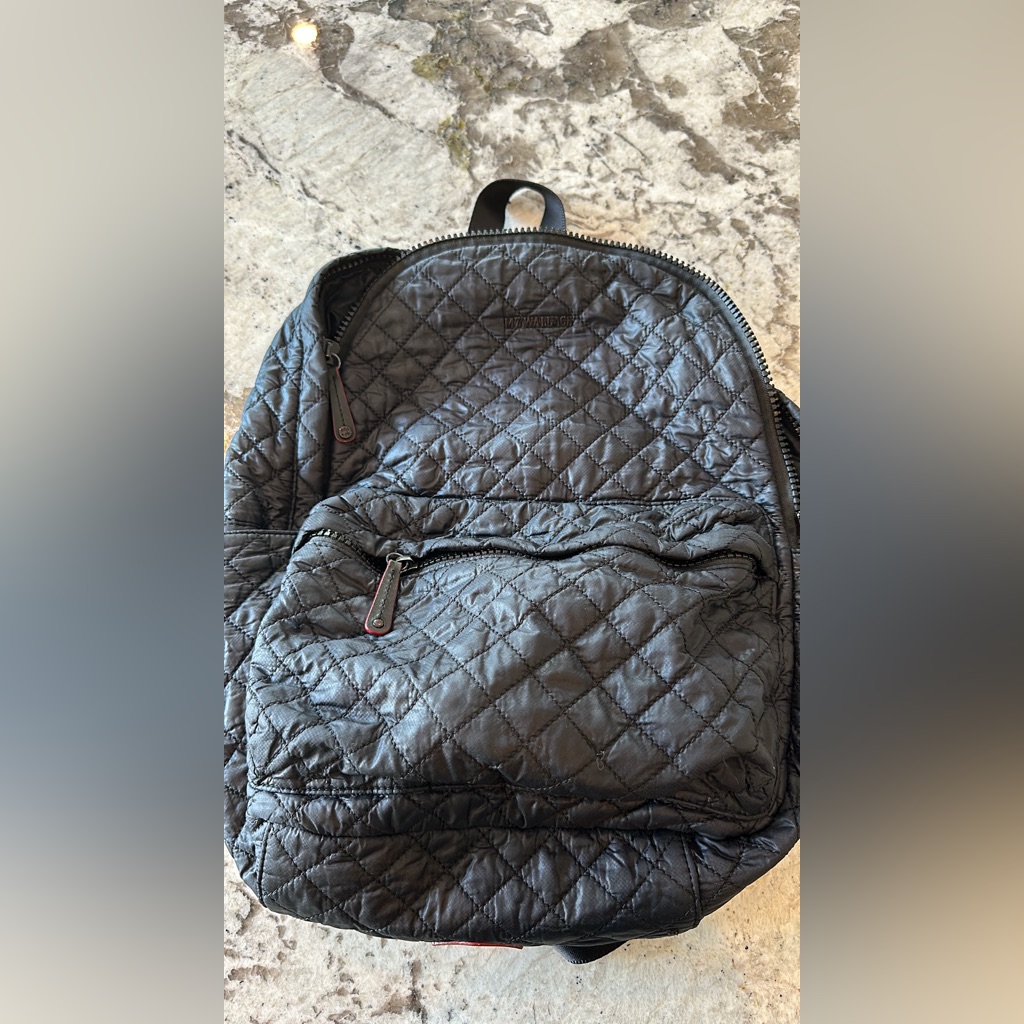 Mz Wallace Metro Backpack Deluxe In Black